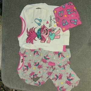 DreamWorks Troll Size 8 Pajamas, colorful